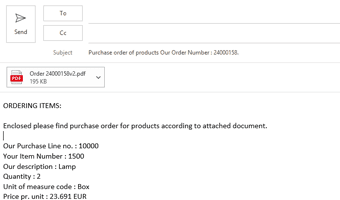 Automated e-mails with templates for Dynamics 365 Business Central
