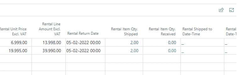Availability for Rental Management in Dynamics 365 Business Central