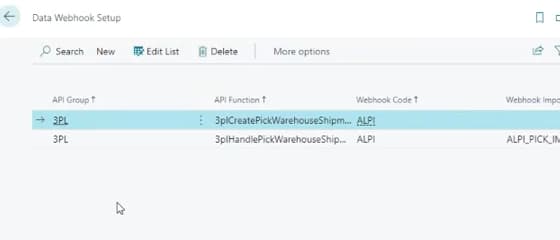 Configuration of a 3PL-supplier