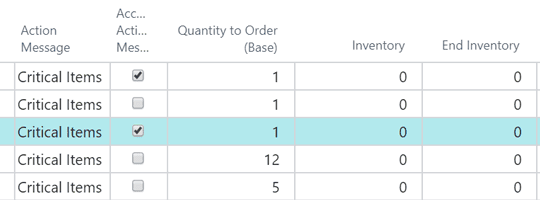 Calculation within lead time