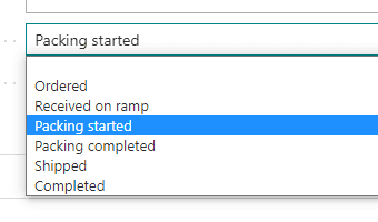Manage container status