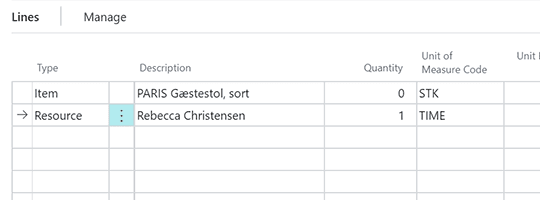 Customizable invoice text
