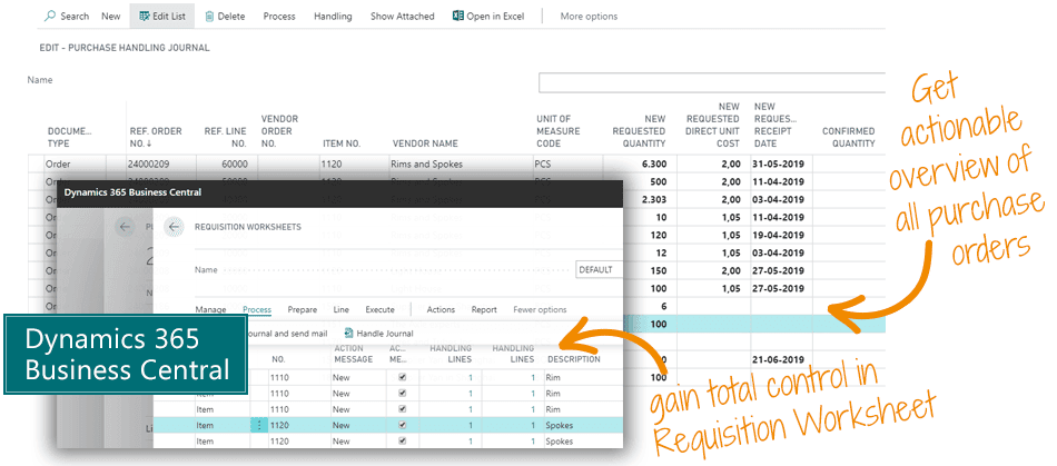 Purchase Order Management for Microsoft Dynamics 365 Business Central