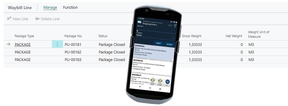Shipping Connector para Microsoft Dynamics 365 Business Central