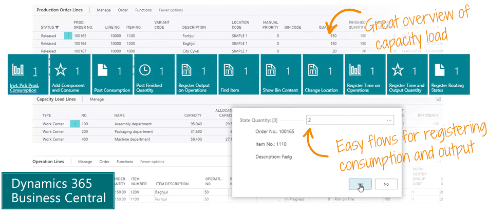 Shop Floor Mobile for Microsoft Dynamics 365 Business Central