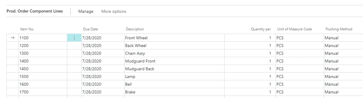 Create the complete hierarchy in Dynamics 365 Business Central