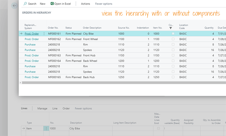 Overview in Sales Configurator in Dynamics 365 Business Central