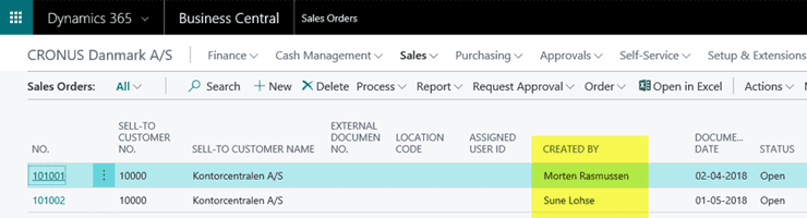 4. See it in the list view