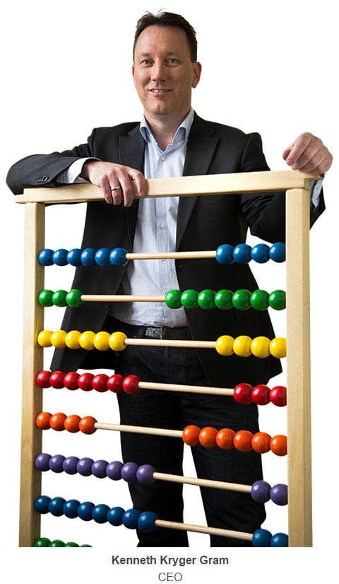 Kenneth Kryger Gram ist CEO von Abakion