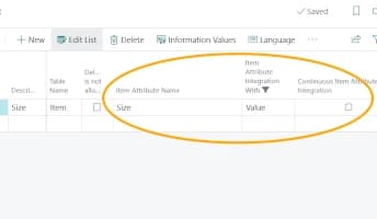 Integrate with Item Attributes to automate Marketing Texts