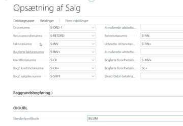Configuration of OIO-UBL in Dynamics 365 Business Central