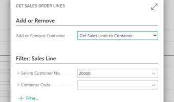 Get suggestions to pack a container