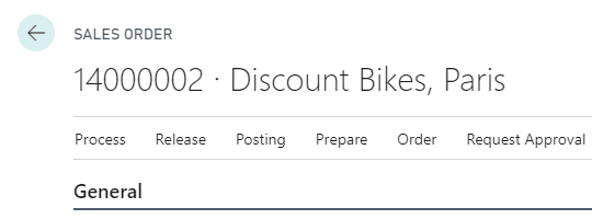 Receive and ship directly on orders