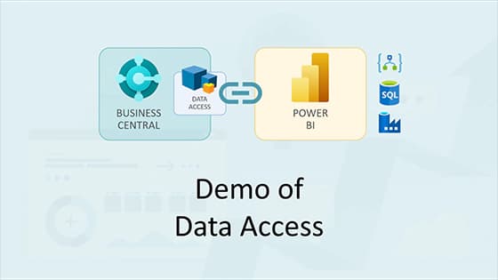 Demo of the Data Access APIs
