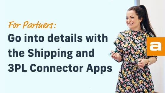 Las apps Shipping y 3PL Connector
