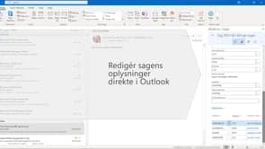 Edite expedientes en Outlook