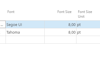 Customize font and size in documents in Dynamics 365