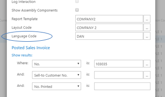 Language versioning in Dynamics 365 documents