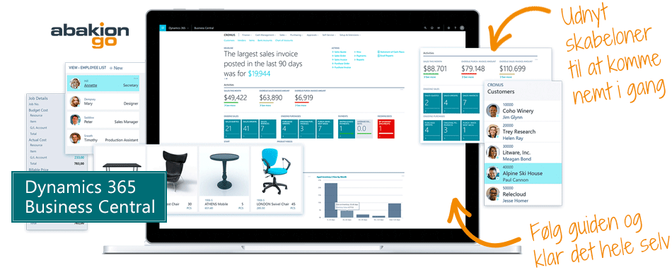Abakion Go med Microsoft Dynamics 365 Business Central