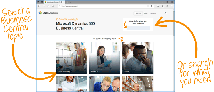 Microsoft Dynamics 365 Business Central at Usedynamics.com