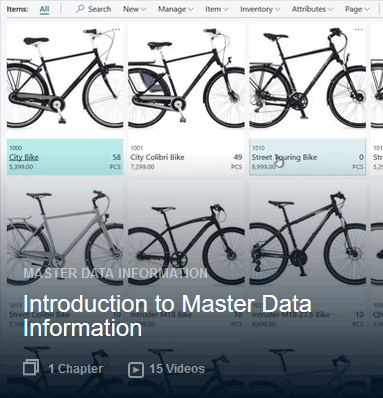 Introducción a Master Data Information en Dynamics 365 Business Central