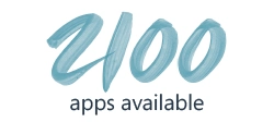 1400 apps available