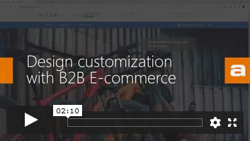 Design customization with B2B Ecommerce