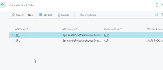 Configuration of 3PL in Dynamics 365 Business Central