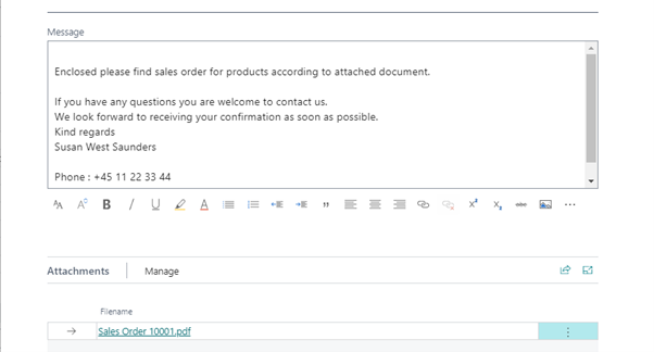 Language versioning of emails in Dynamics 365 Business Central