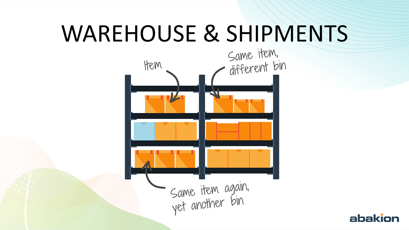 Warehouse Management bins
