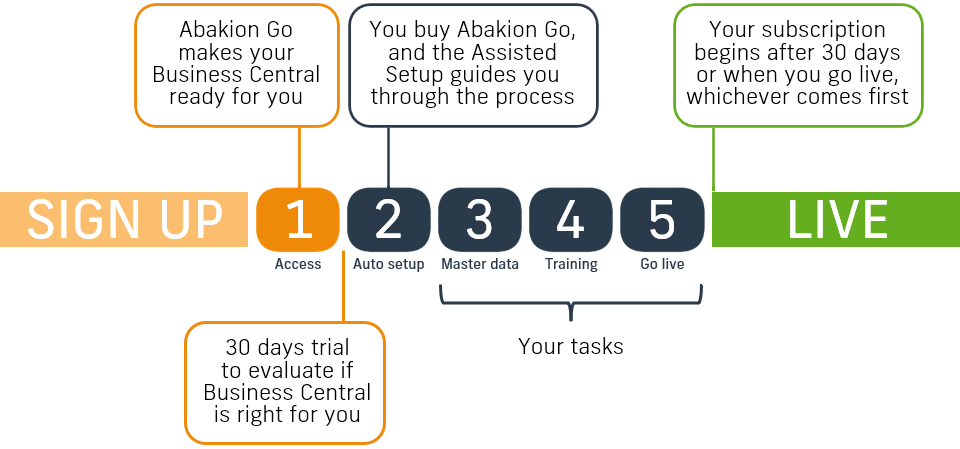 Implementing Business Central with Abakion Go