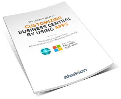 The insiders guide to customizing Business Central by using Apps