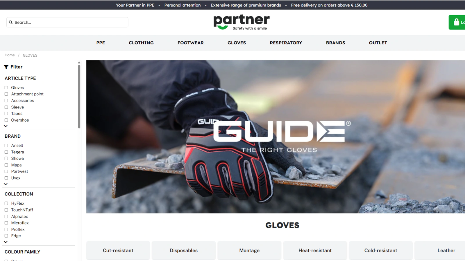 Partner Safety website